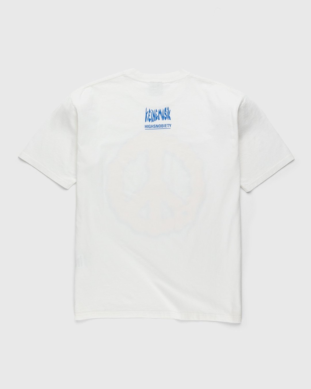 Keinemusik x Highsnobiety – Peace Logo T-Shirt White - T-shirts - White - Image 2