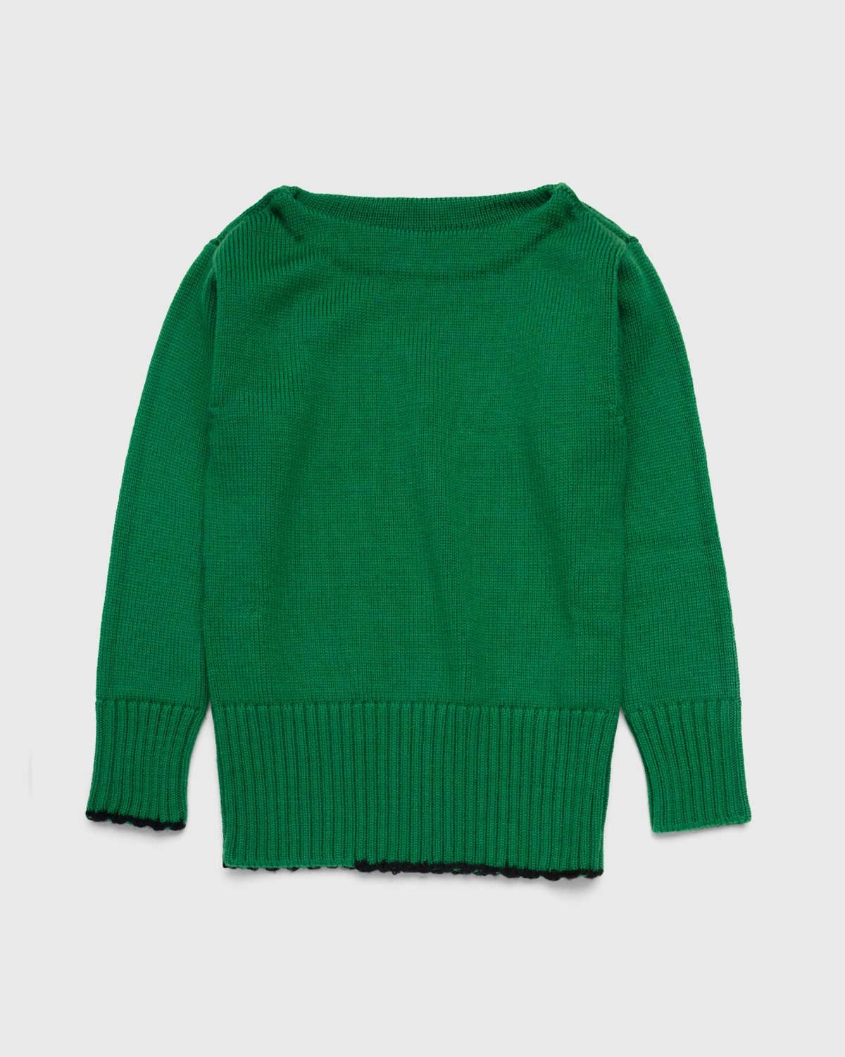 Maison Margiela – Summer Camp Sweater Green - Knitwear - Green - Image 1