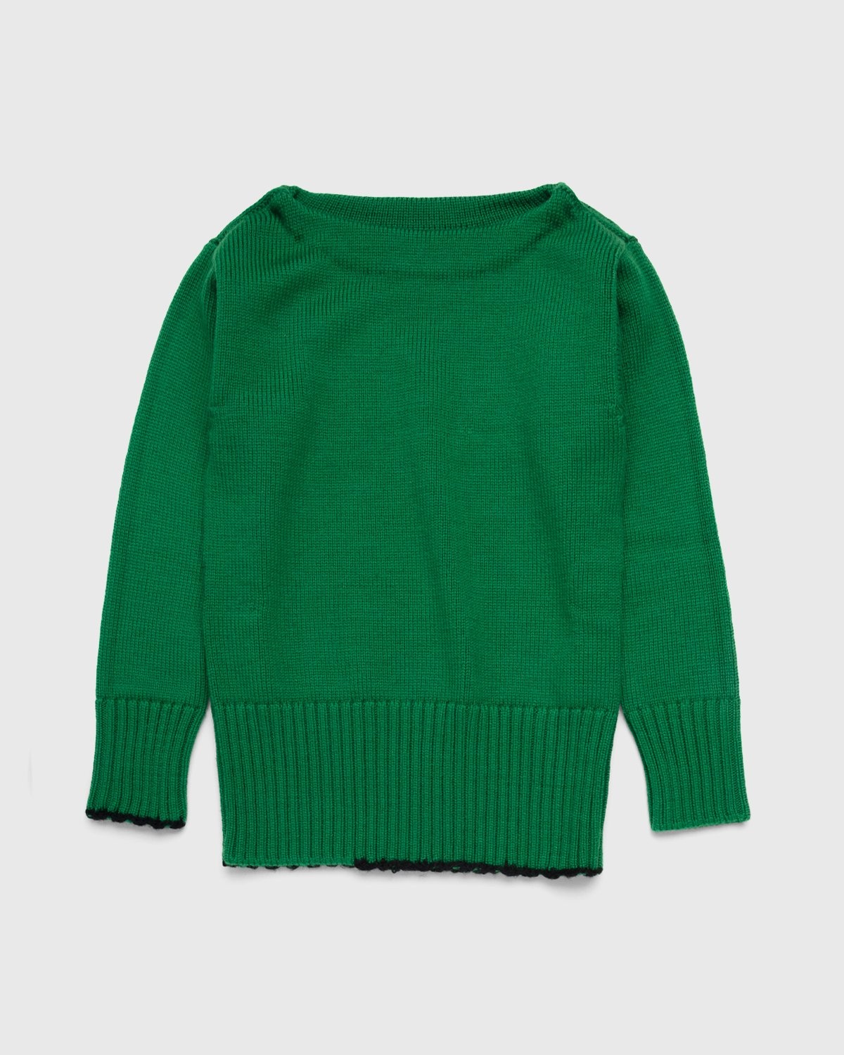 Maison Margiela – Summer Camp Sweater Green - Knitwear - Green - Image 1