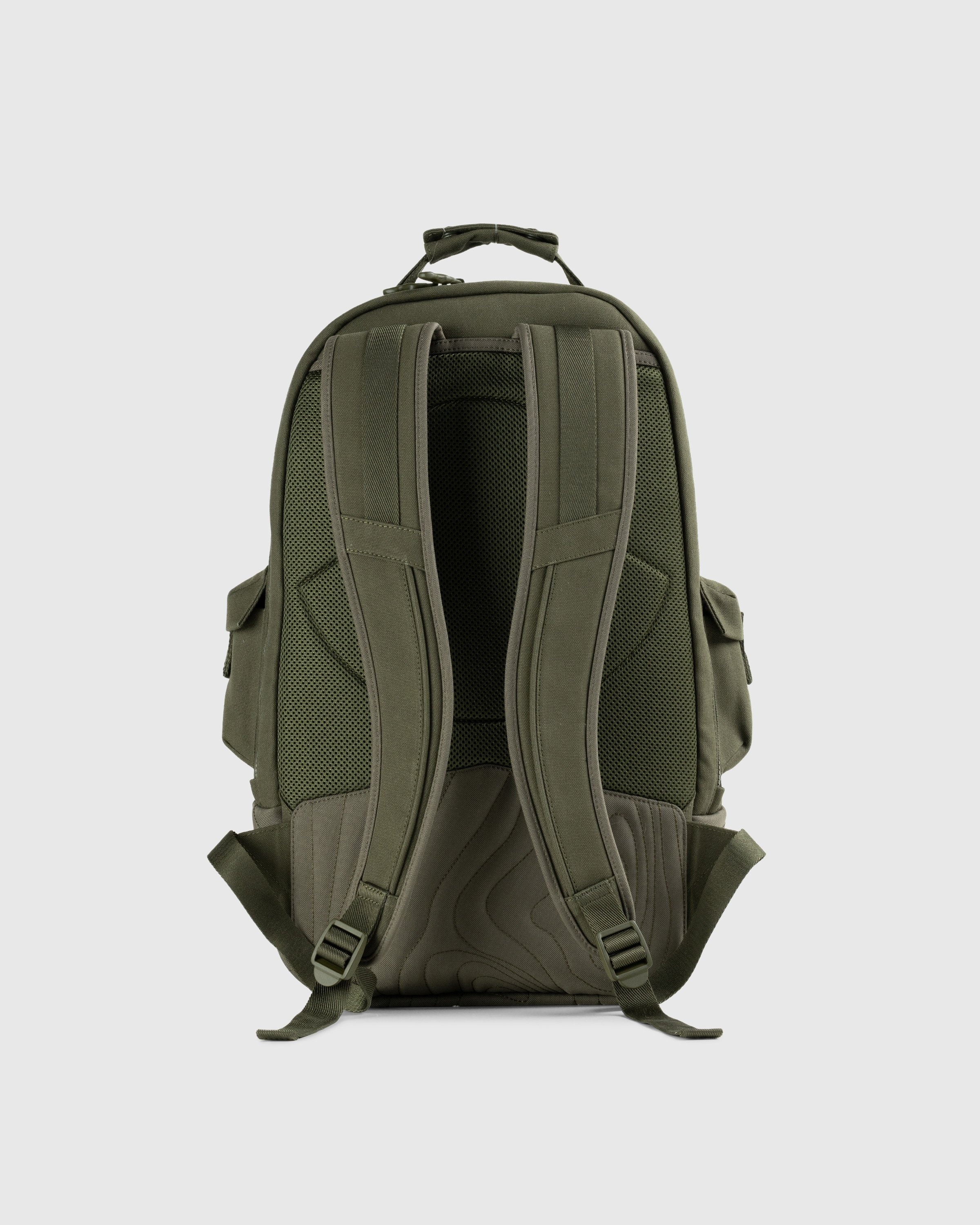 Moncler x Salehe Bembury – Canvas Backpack Green | Highsnobiety Shop