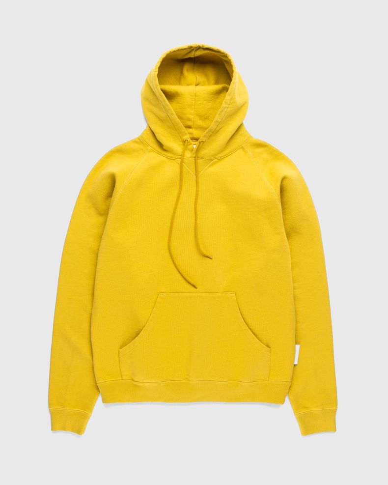 Heavy Fleece Hoodie Mustard
