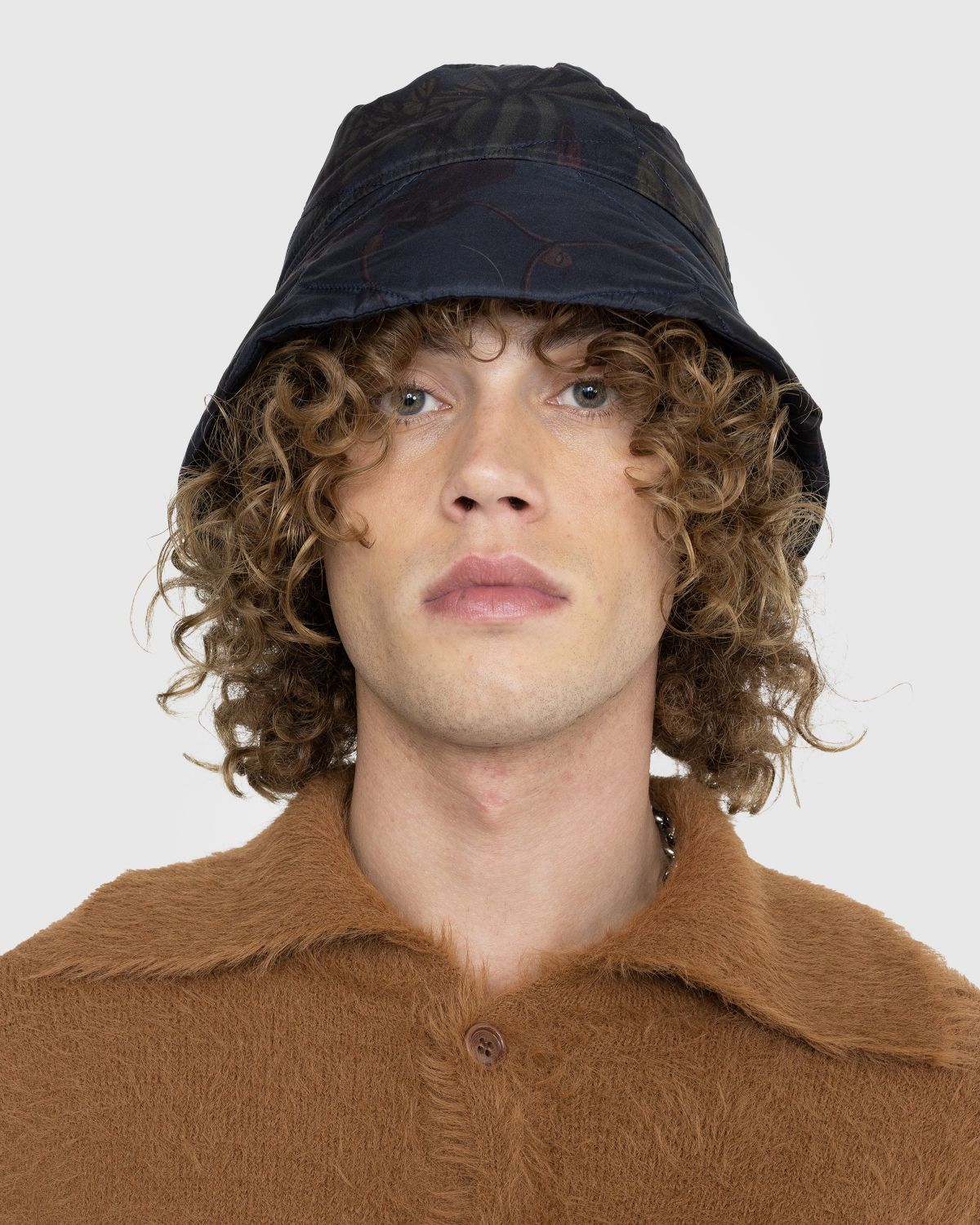Dries van Noten – Gilly Hat Navy - Hats - Blue - Image 3