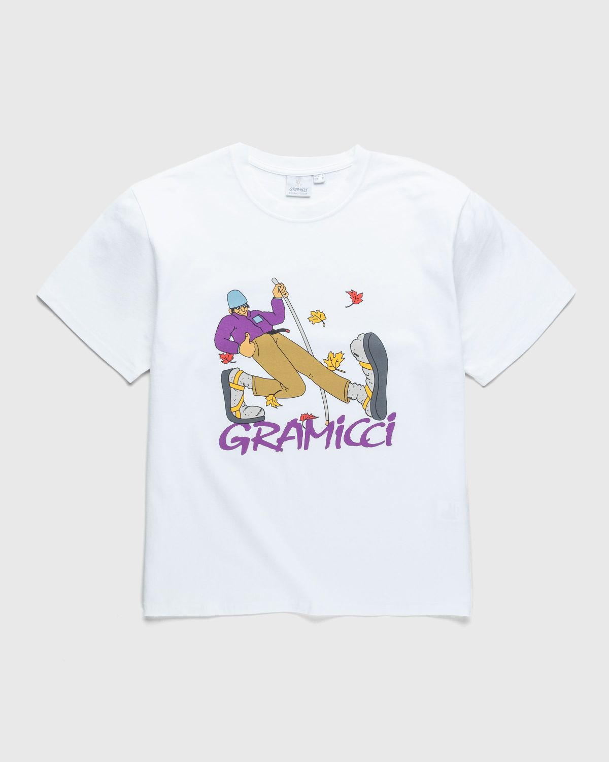 Gramicci – Hiker Tee White - T-shirts - White - Image 1