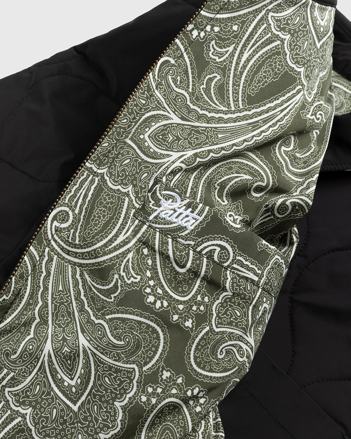 Patta – Paisley Reversible Jacket Black Paisley - Outerwear - Black - Image 6