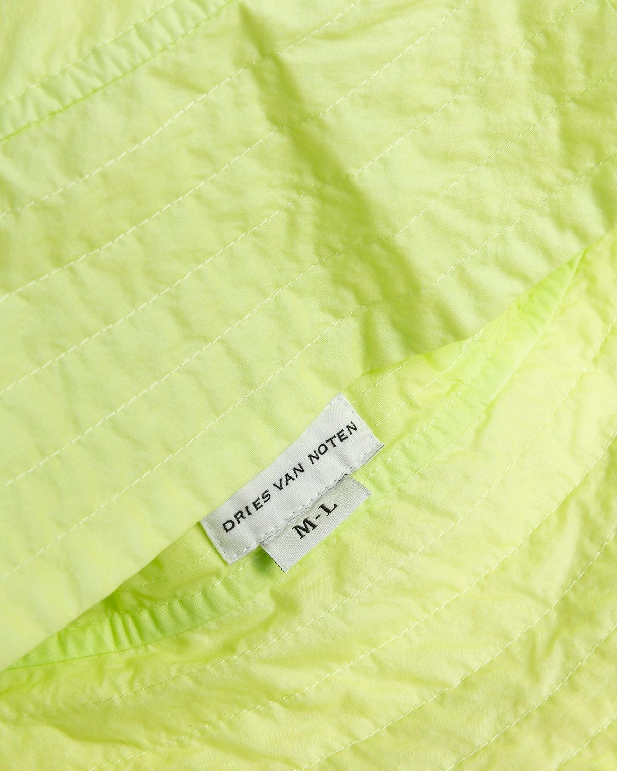 Dries van Noten – Gilly Hat Lime - Hats - Yellow - Image 4
