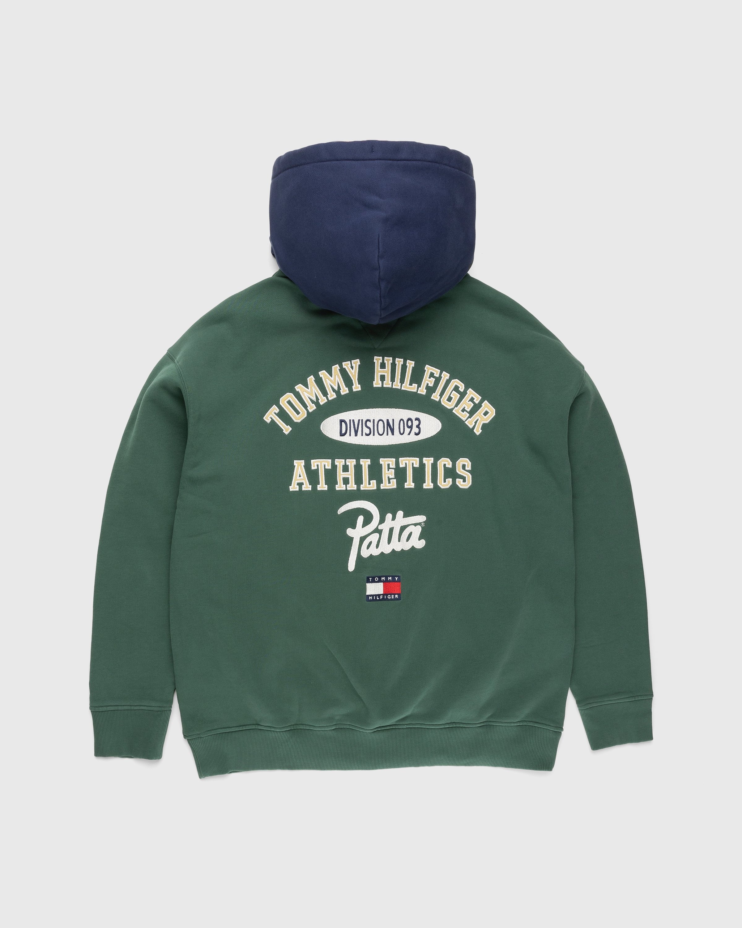 Patta x Tommy Hilfiger – Hoodie Midnight Green | Highsnobiety Shop