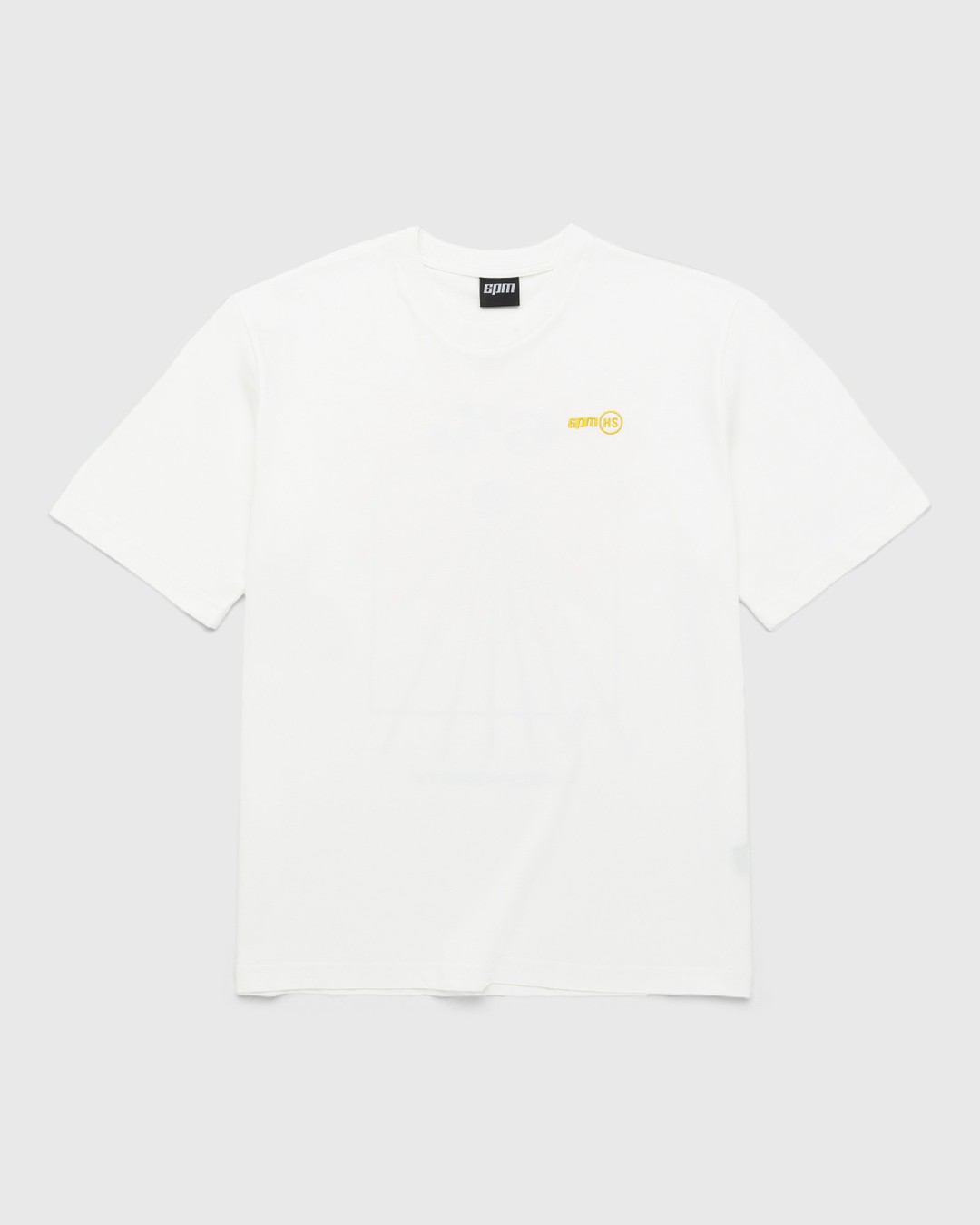 6PM x Highsnobiety – BERLIN, BERLIN 3 Logo T-Shirt White - Tops - Beige - Image 2