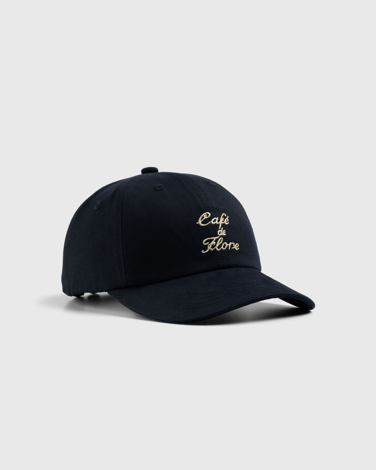 Café de Flore x Highsnobiety – Cap Black - Hats - Black - Image 1