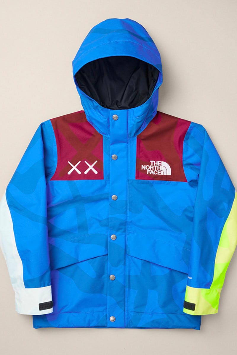 kaws the north face tnf collab collection lookbook price release date info buy web store resale nuptse fleece xx