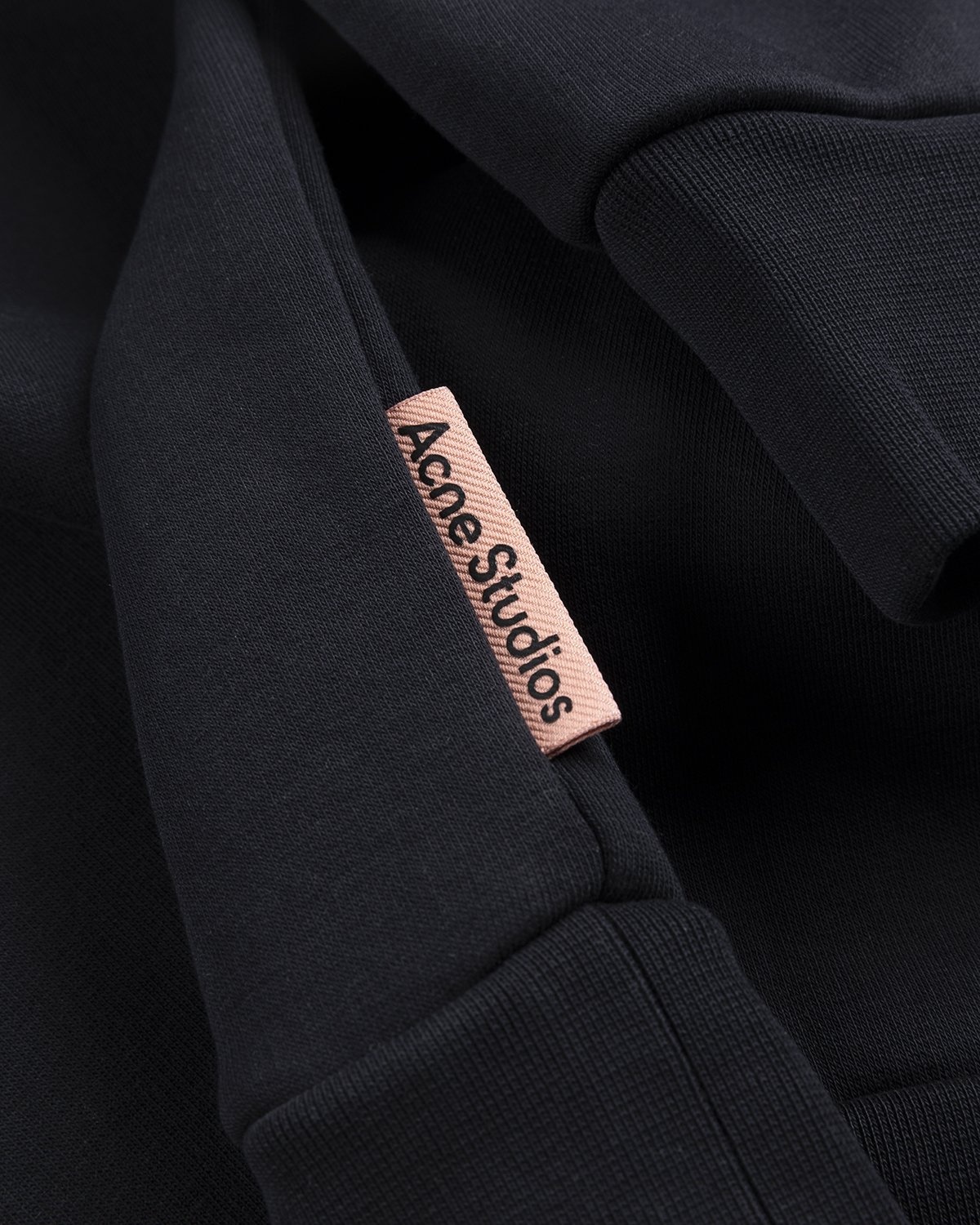 Acne Studios – Brushed Sweatshirt Black - Sweatshirts - Black - Image 4
