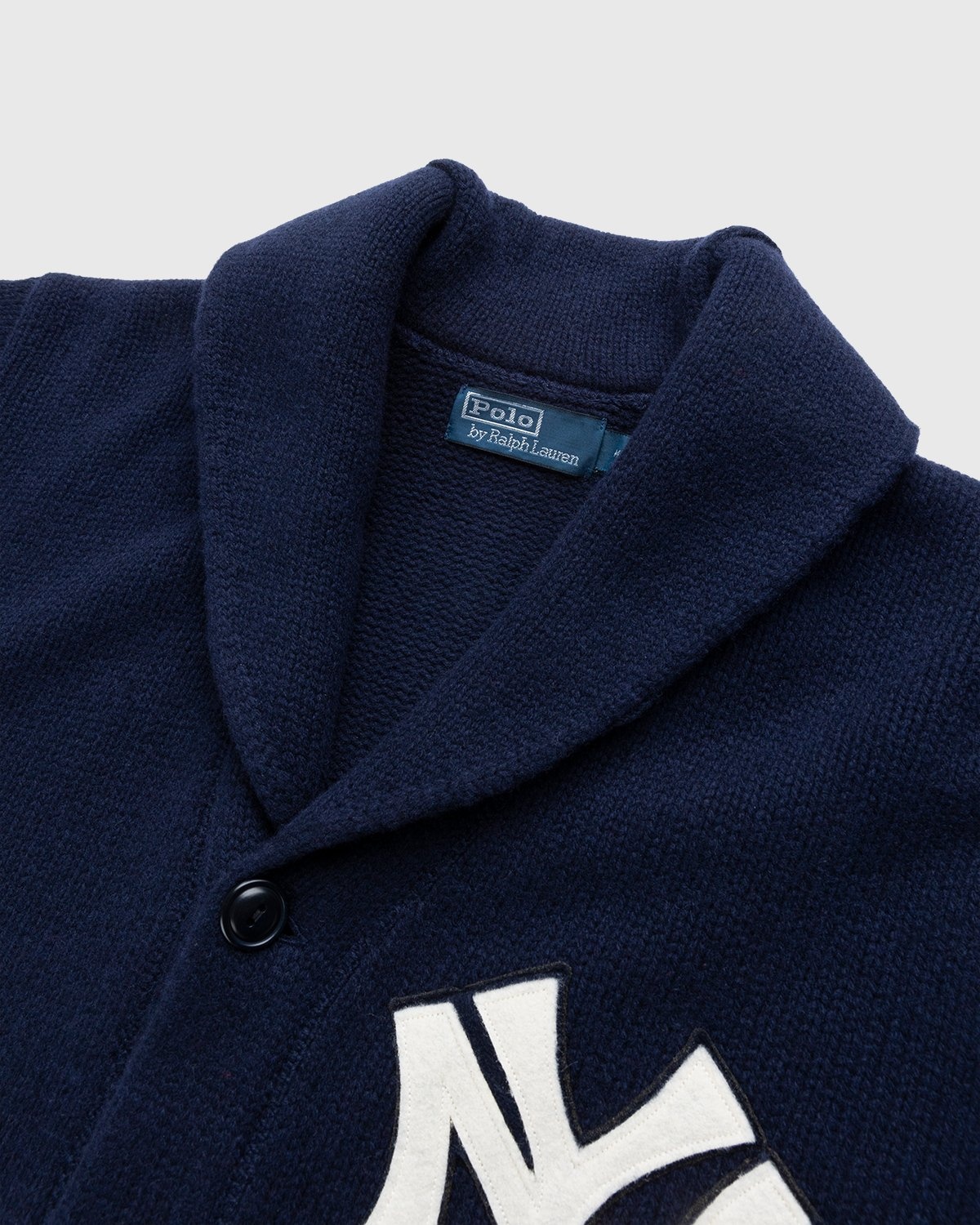 Ralph Lauren – Yankees Cardigan Navy - Knitwear - Blue - Image 5