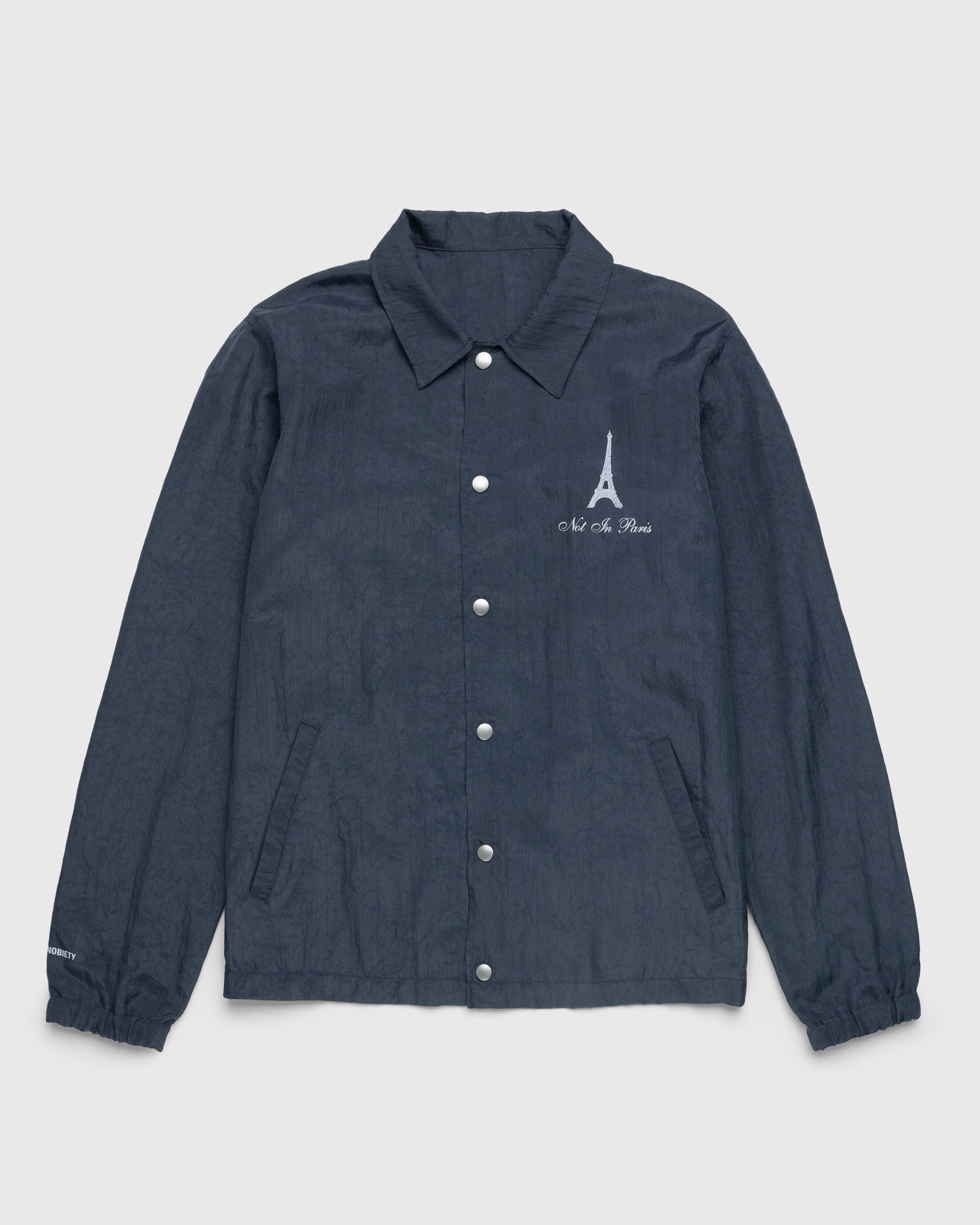 Highsnobiety – Not in Paris 5 Coach Jacket - Outerwear - Grey - Image 1