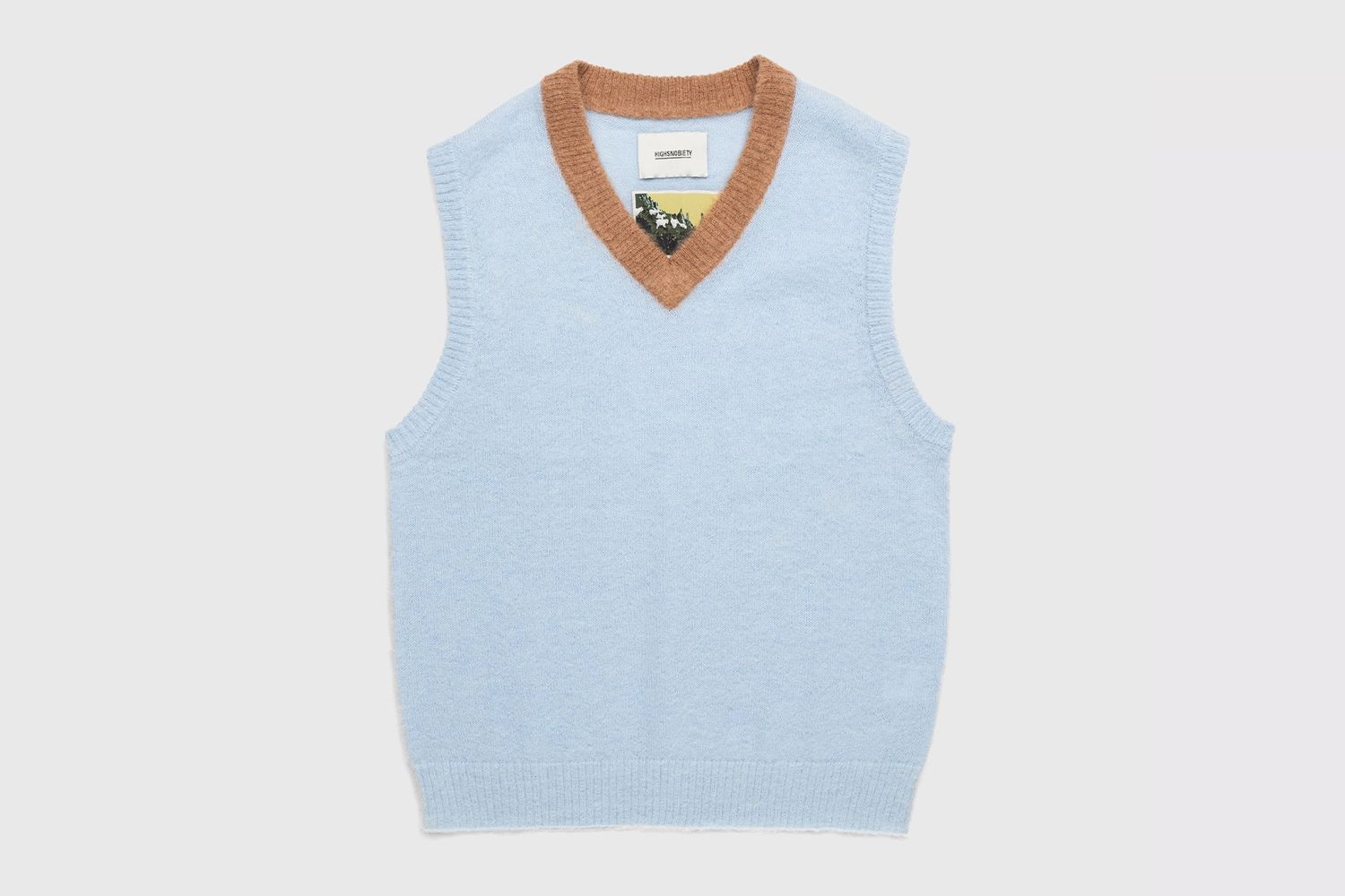 Light Alpaca Sweater Vest