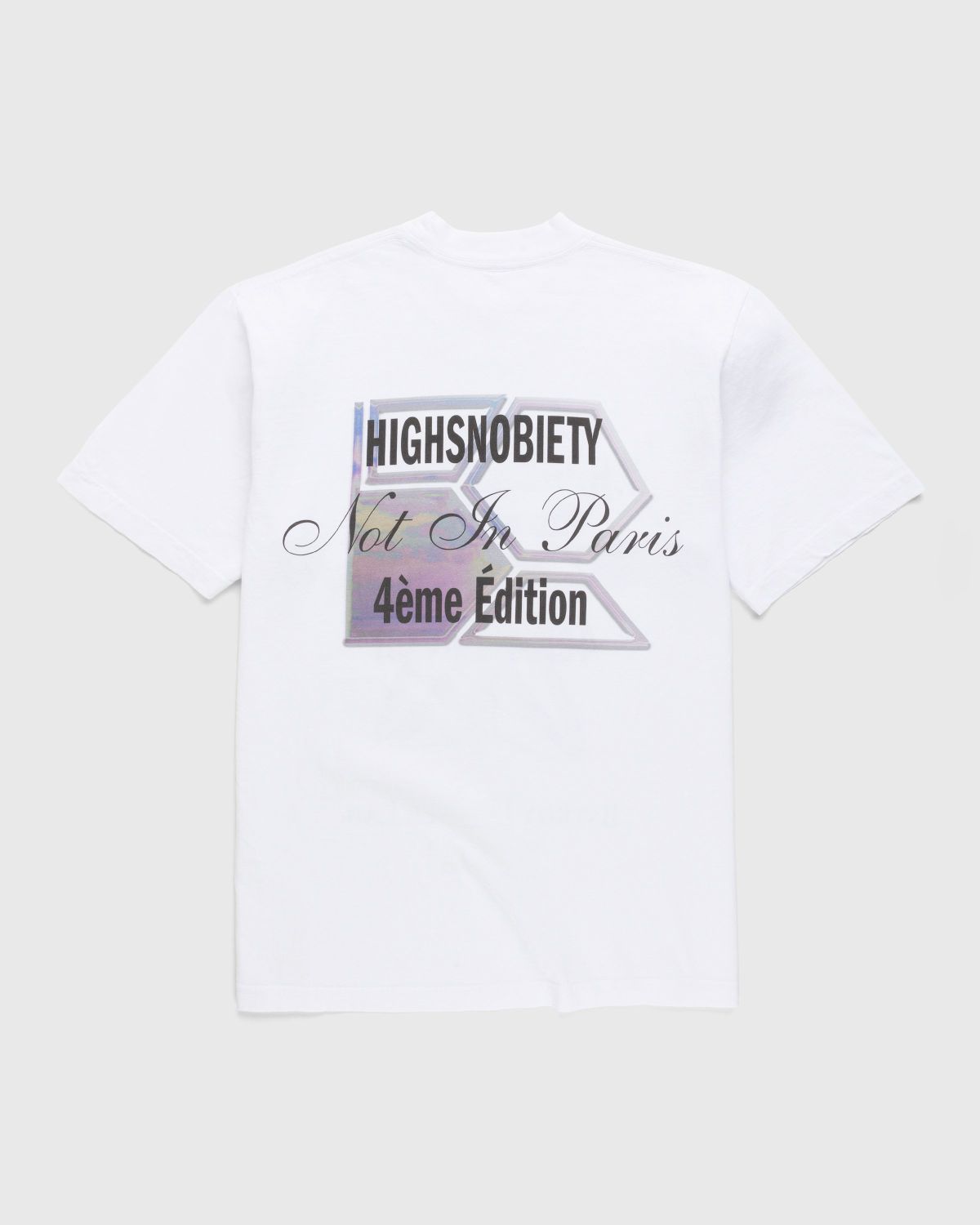 Bstroy x Highsnobiety – Not In Paris 4 Flower T-Shirt White - T-shirts - White - Image 2