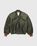 Acne Studios – Satin Bomber Jacket Olive Green
