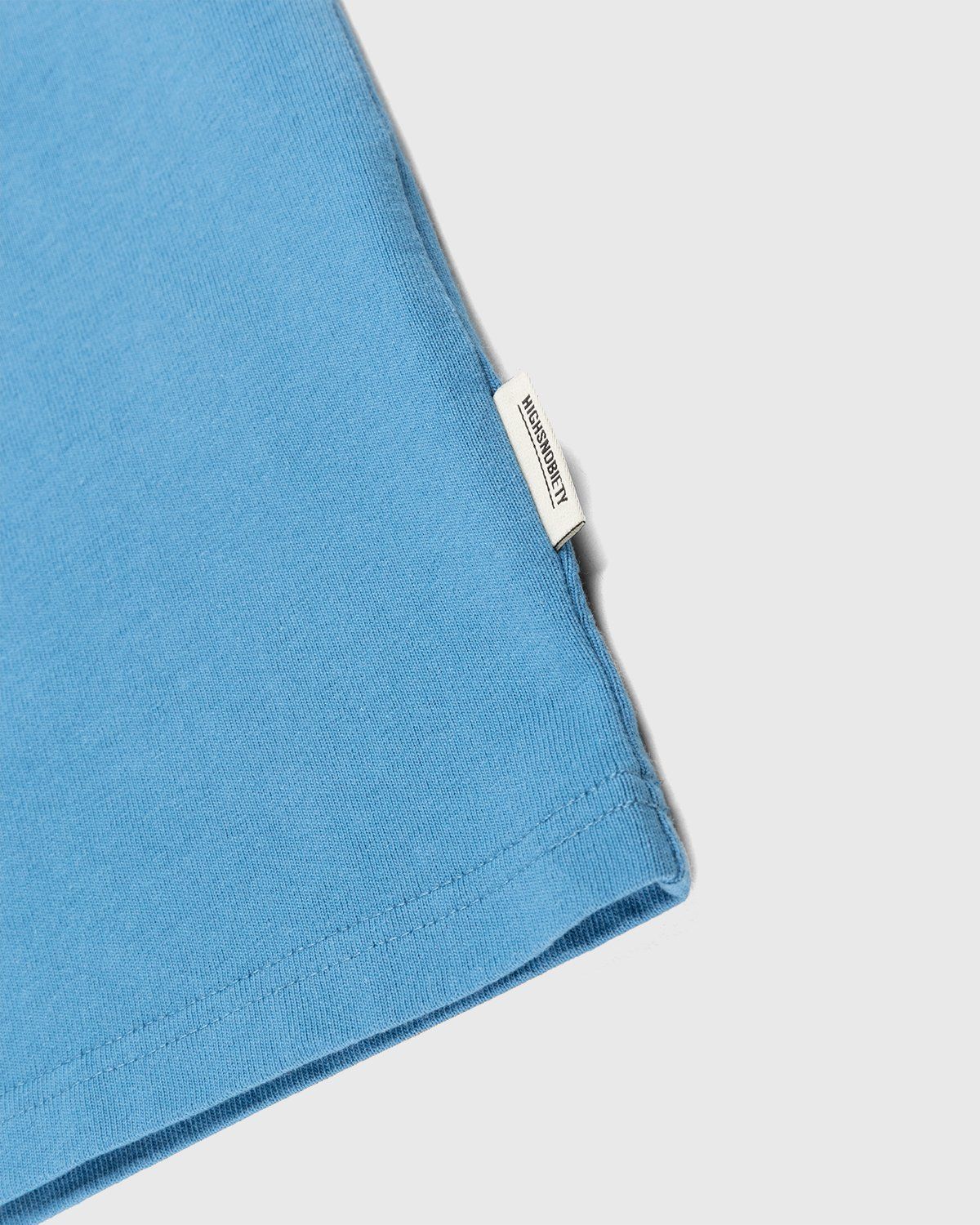 Highsnobiety – Logo T-Shirt Blue - Tops - Blue - Image 4