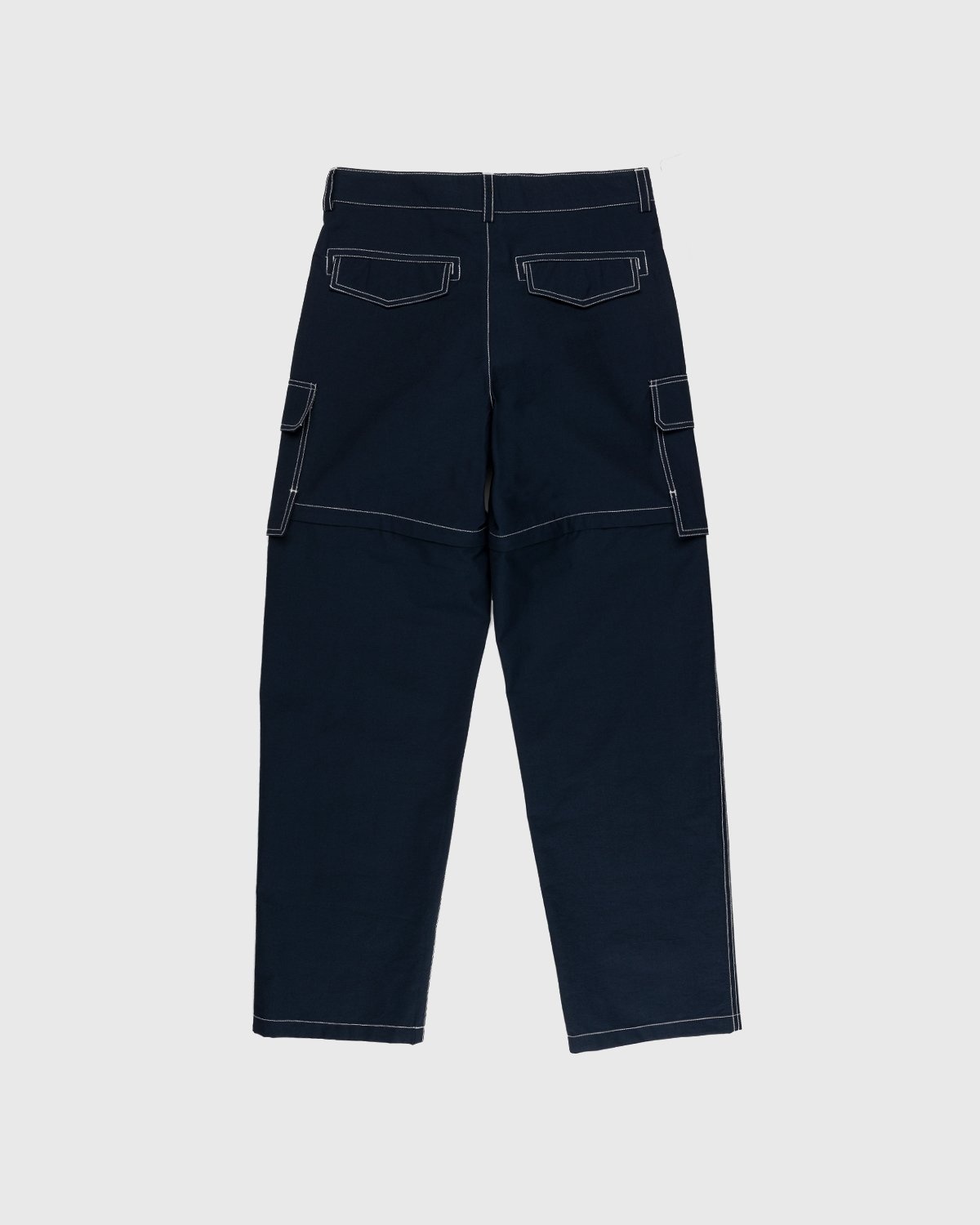 JACQUEMUS – Le Pantalon Peche Navy - Cargo Pants - Blue - Image 2