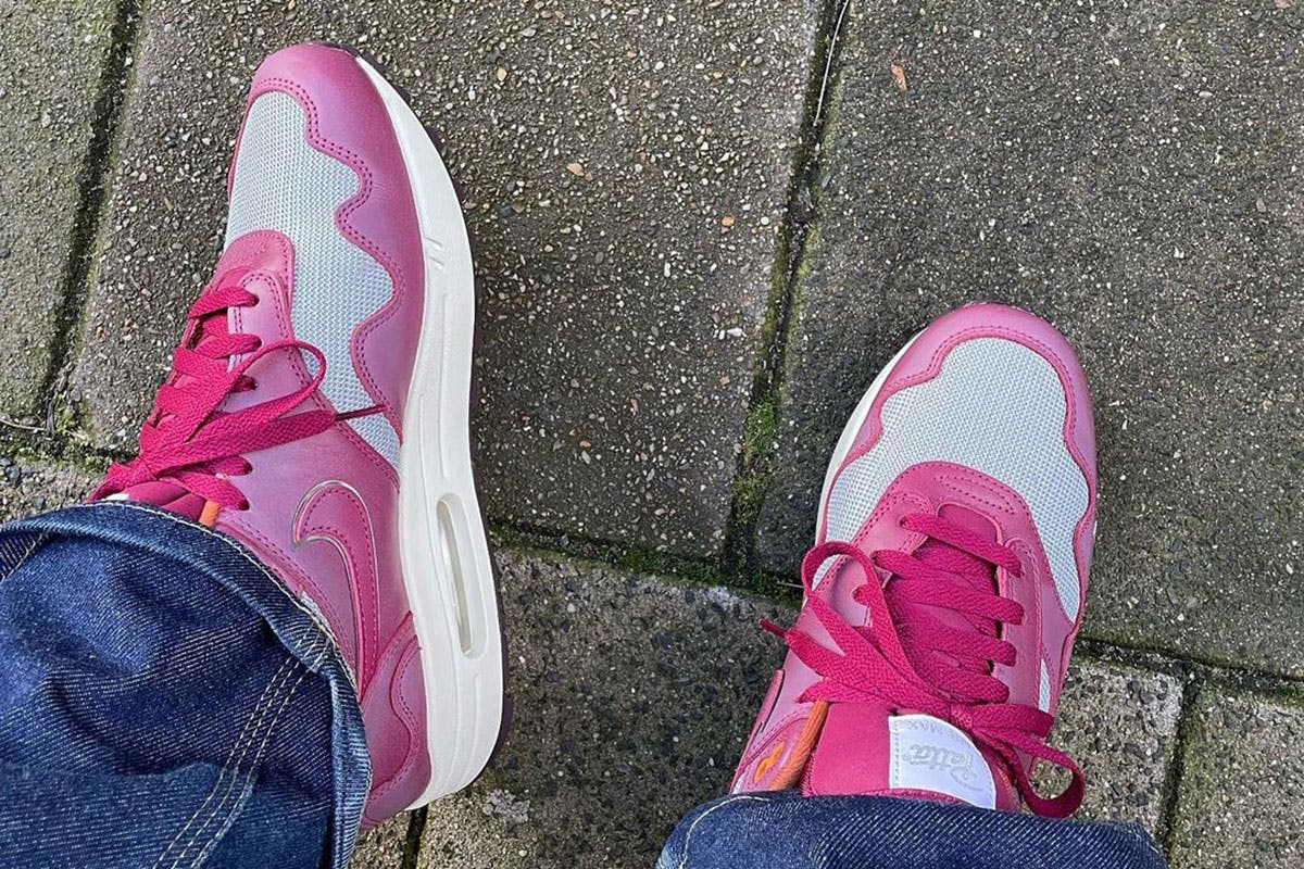 donker ONWAAR vaas Patta x Nike Air Max 1 “Pink/Maroon”: First Official Look & Info