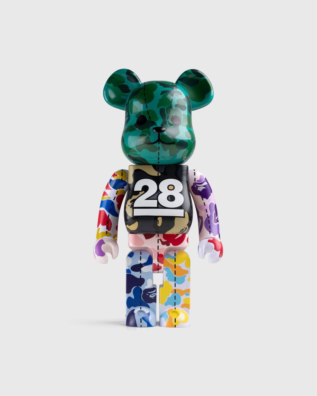 Medicom – Be@rbrick BAPE Camo 28th Anniversary 400% Multi #4 - Toys - Multi - Image 1