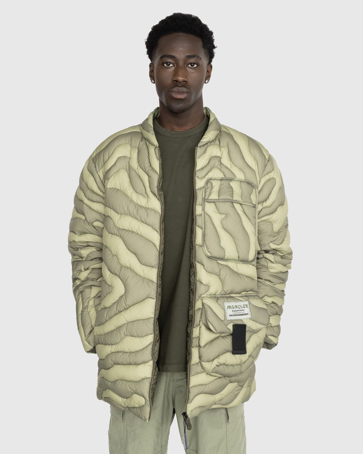 lærebog bekendtskab Siden Moncler x Salehe Bembury – Peano Down Jacket Green | Highsnobiety Shop