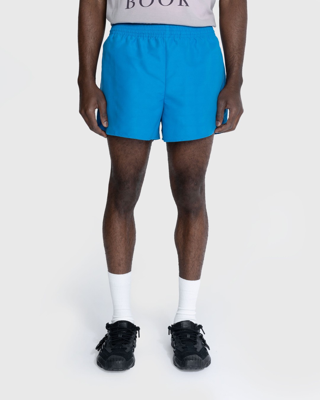 Acne Studios – Water Reactive Logo Swim Shorts Blue - Swimwear - Blue - Image 2