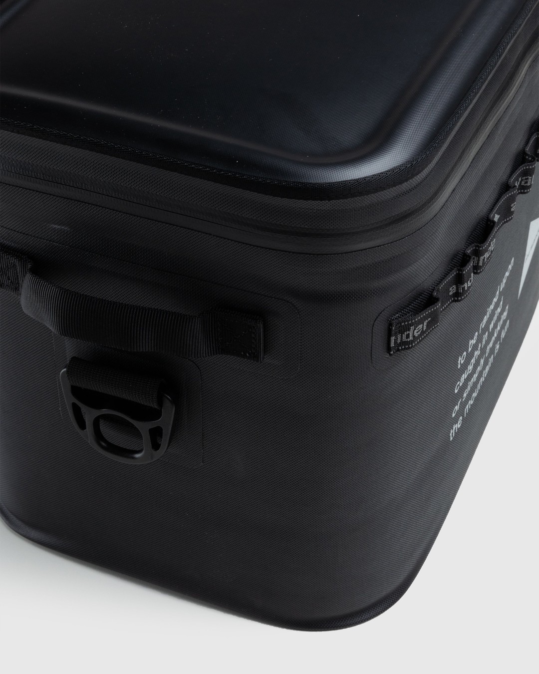 And Wander – Waterproof Cooler Black - Lifestyle - Black - Image 4