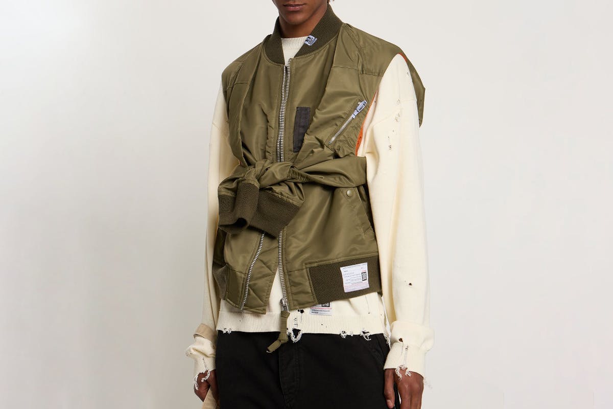 miharayasuhiro bomber vest