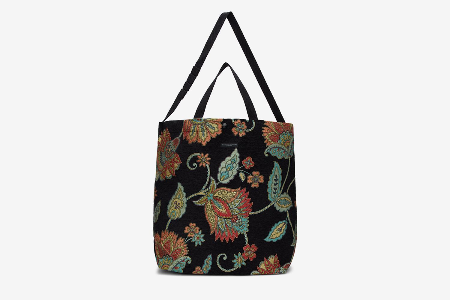 Floral Rug Jacquard Carry All Tote