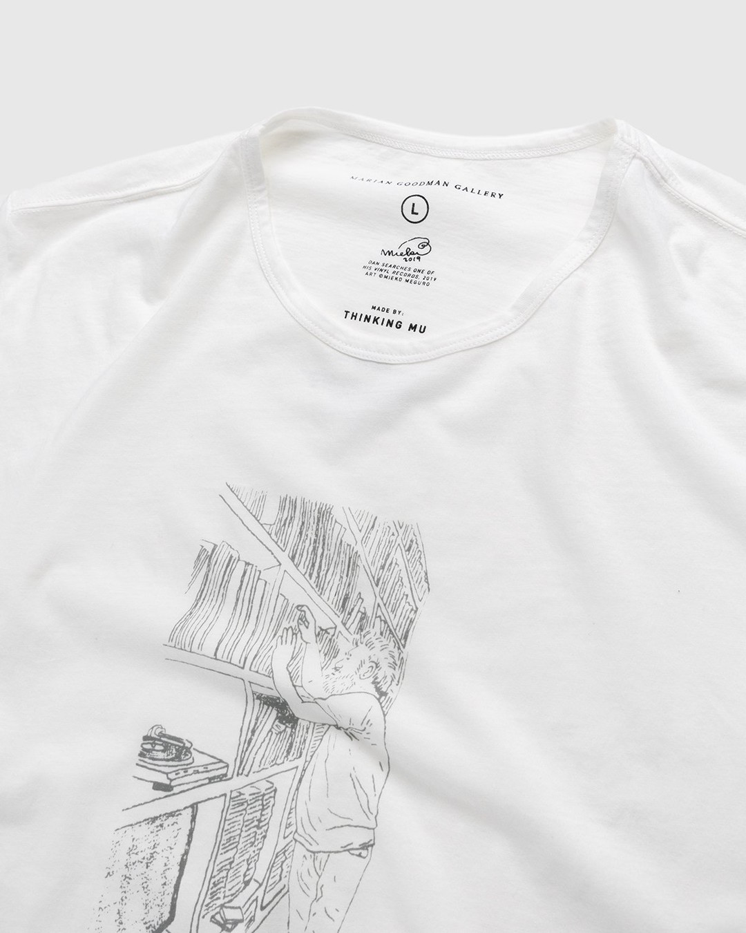 Mieko Meguro x Dan Graham – T-Shirt - Tops - White - Image 3