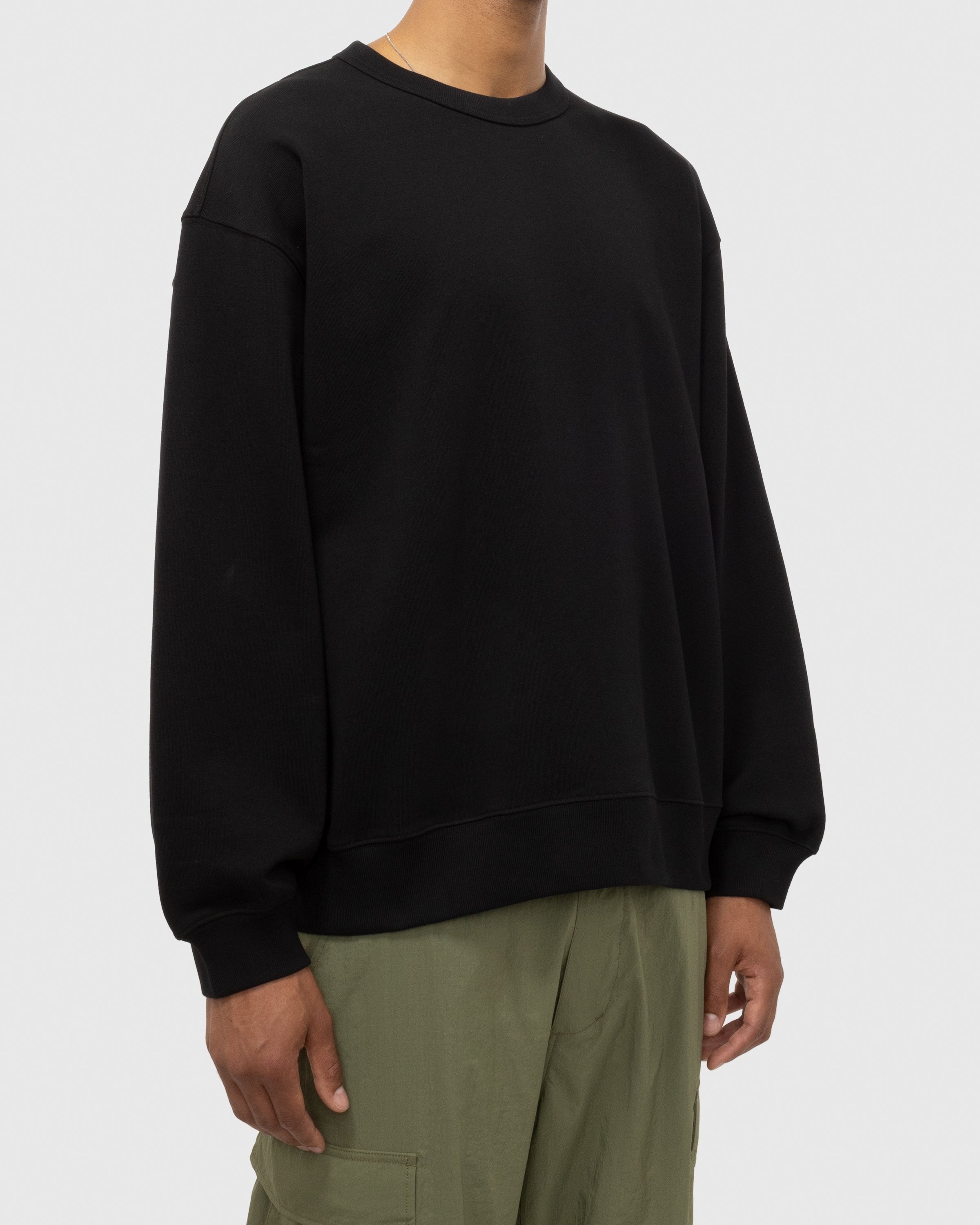 Dries van Noten – Hax Oversized Crewneck Black - Sweats - Black - Image 3