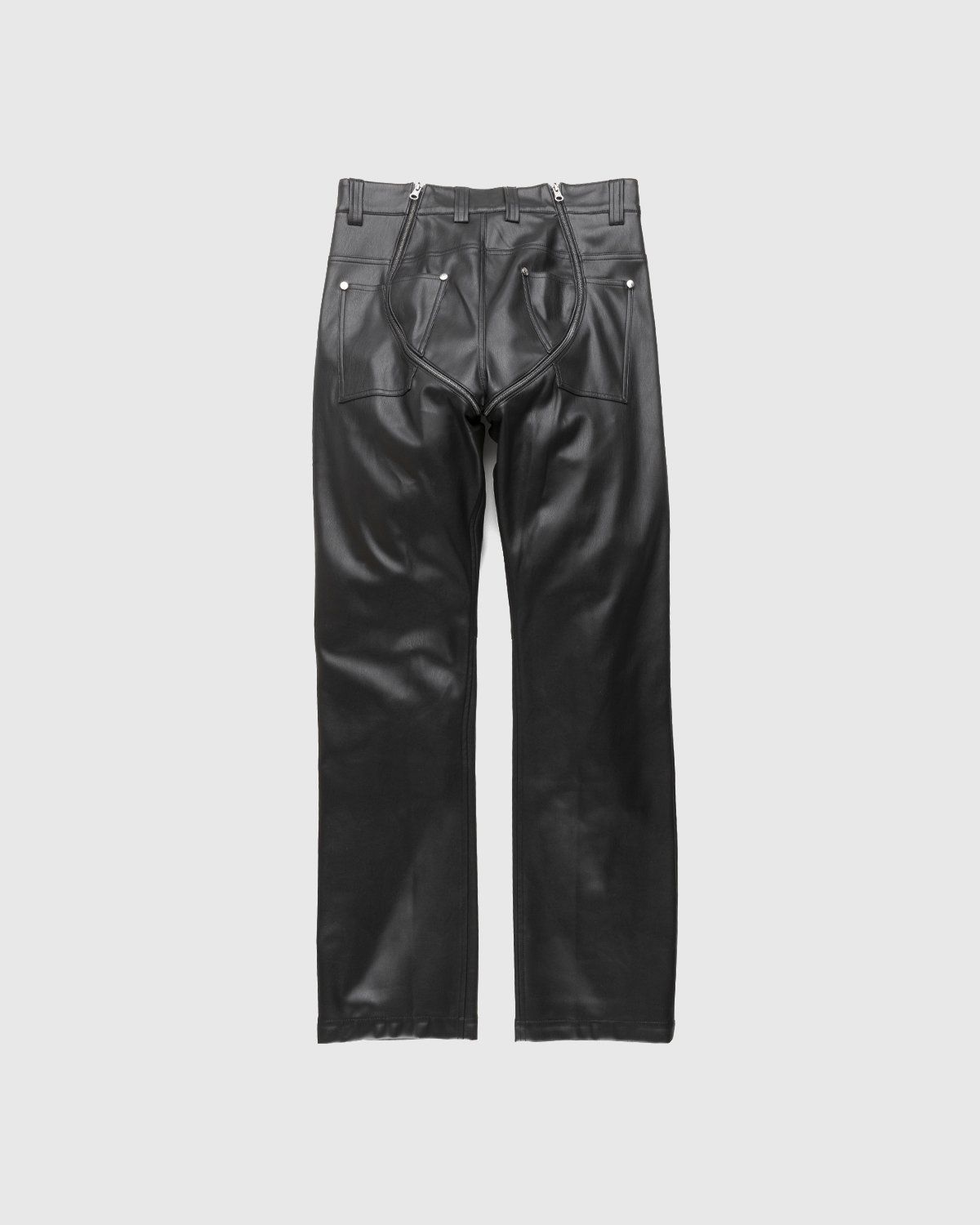 GmbH – Lata Pleather Pants Black - Leather Pants - Black - Image 2