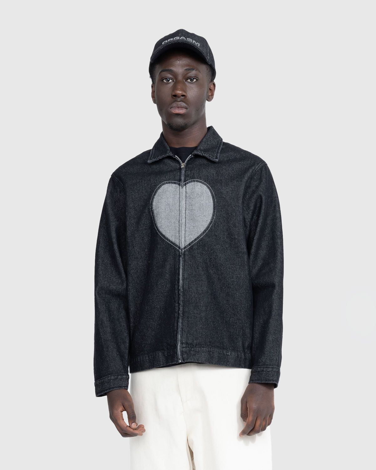 Carne Bollente – Heart Slice Jacket Washed Black - Outerwear - Black - Image 5