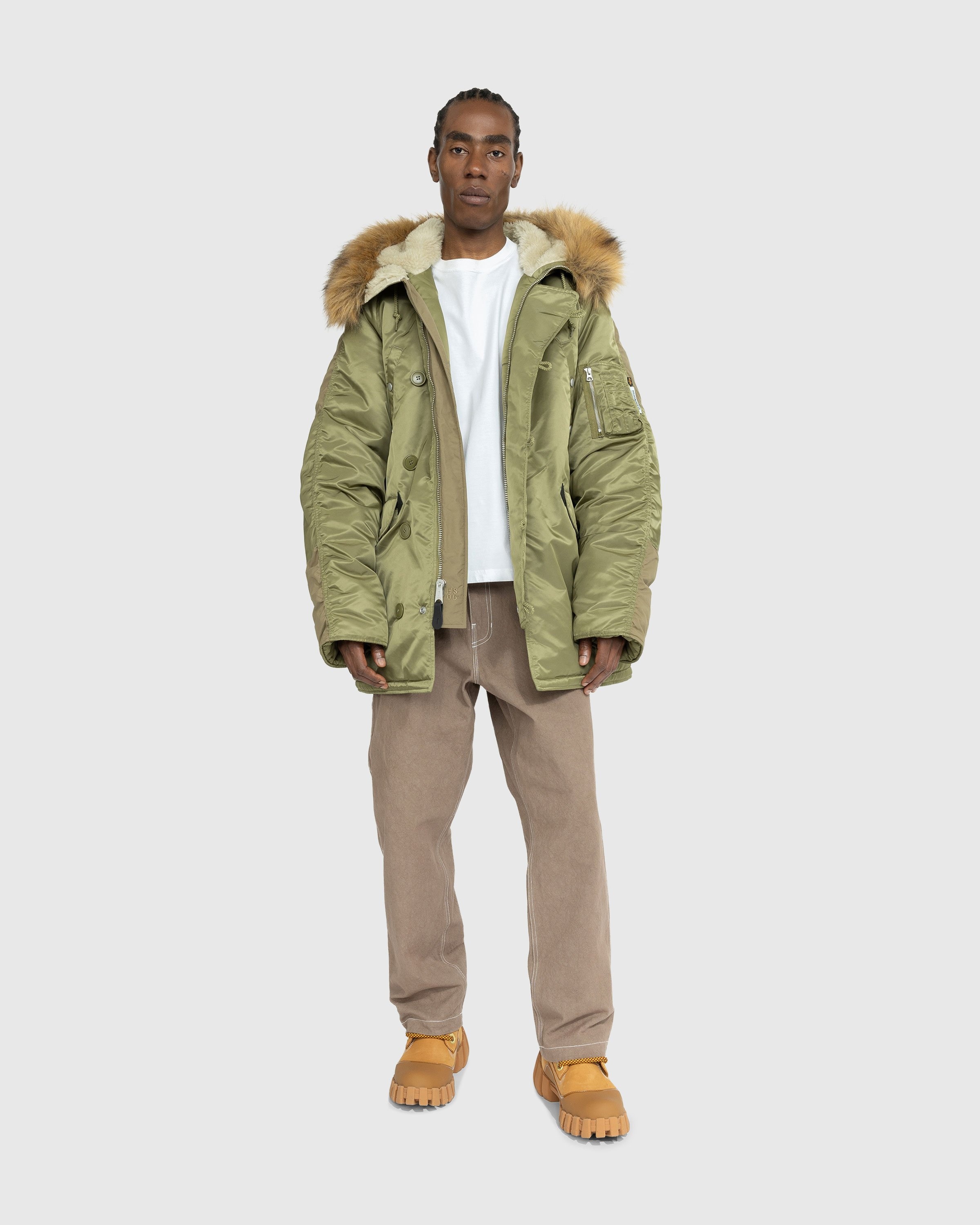 Alpha Industries x Highsnobiety – N3B Parka Dusty Olive Drab