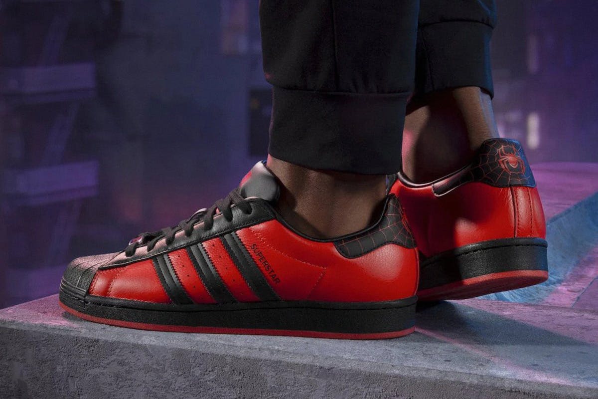 Miles Marvel x PlayStation adidas Superstar: Release Info