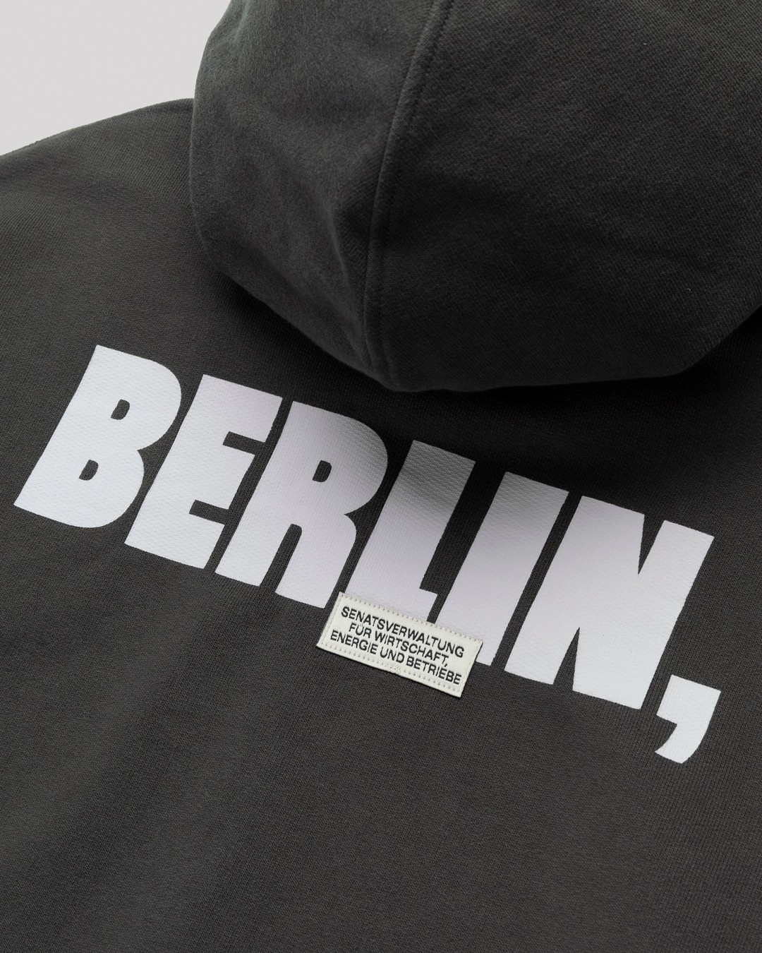 Highsnobiety – BERLIN, BERLIN 3 Zip Hoodie Black - Sweats - Black - Image 3
