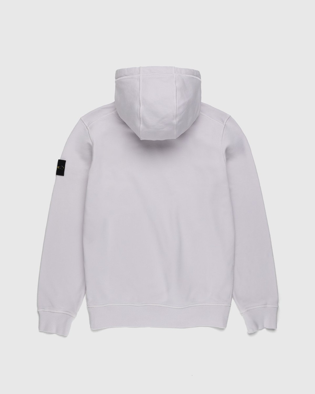 Stone Island – 64151 Garment-Dyed Cotton Fleece Hoodie Pink - Sweats - Pink - Image 2