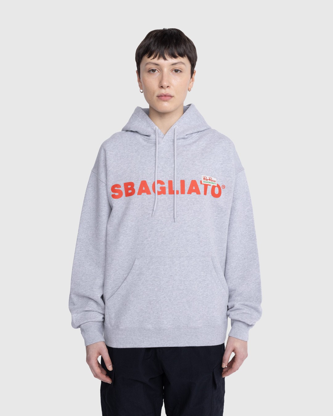 Bar Basso x Highsnobiety – Sbagliato Hoodie Grey - Sweats - Grey - Image 3