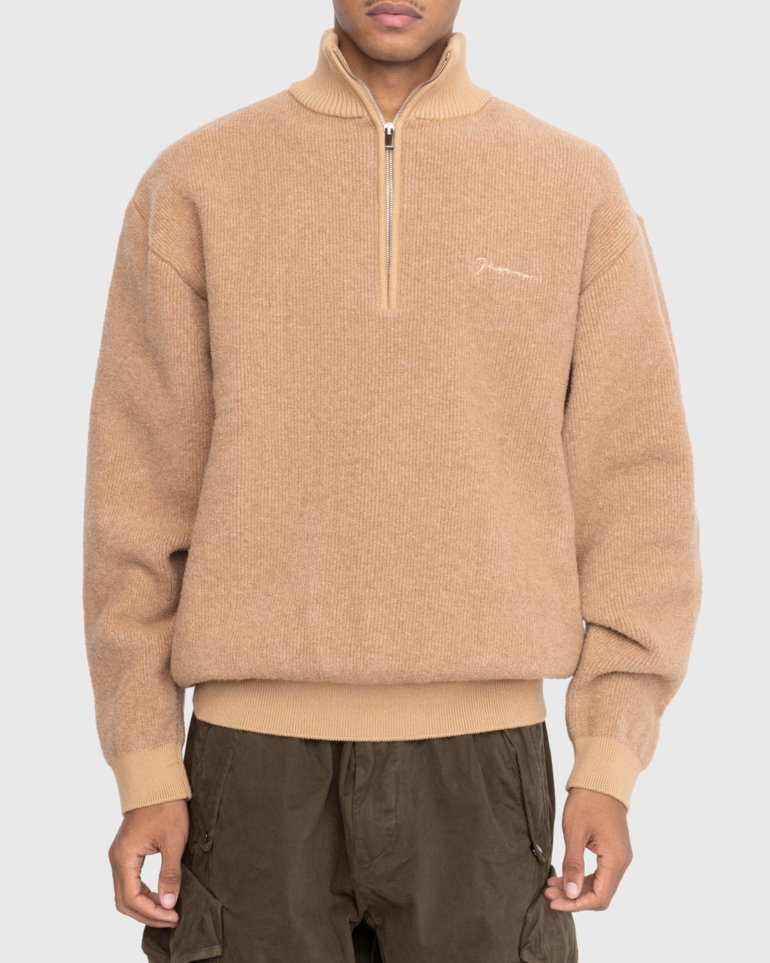 JACQUEMUS – La Maille Berger Beige - Knitwear - Beige - Image 2