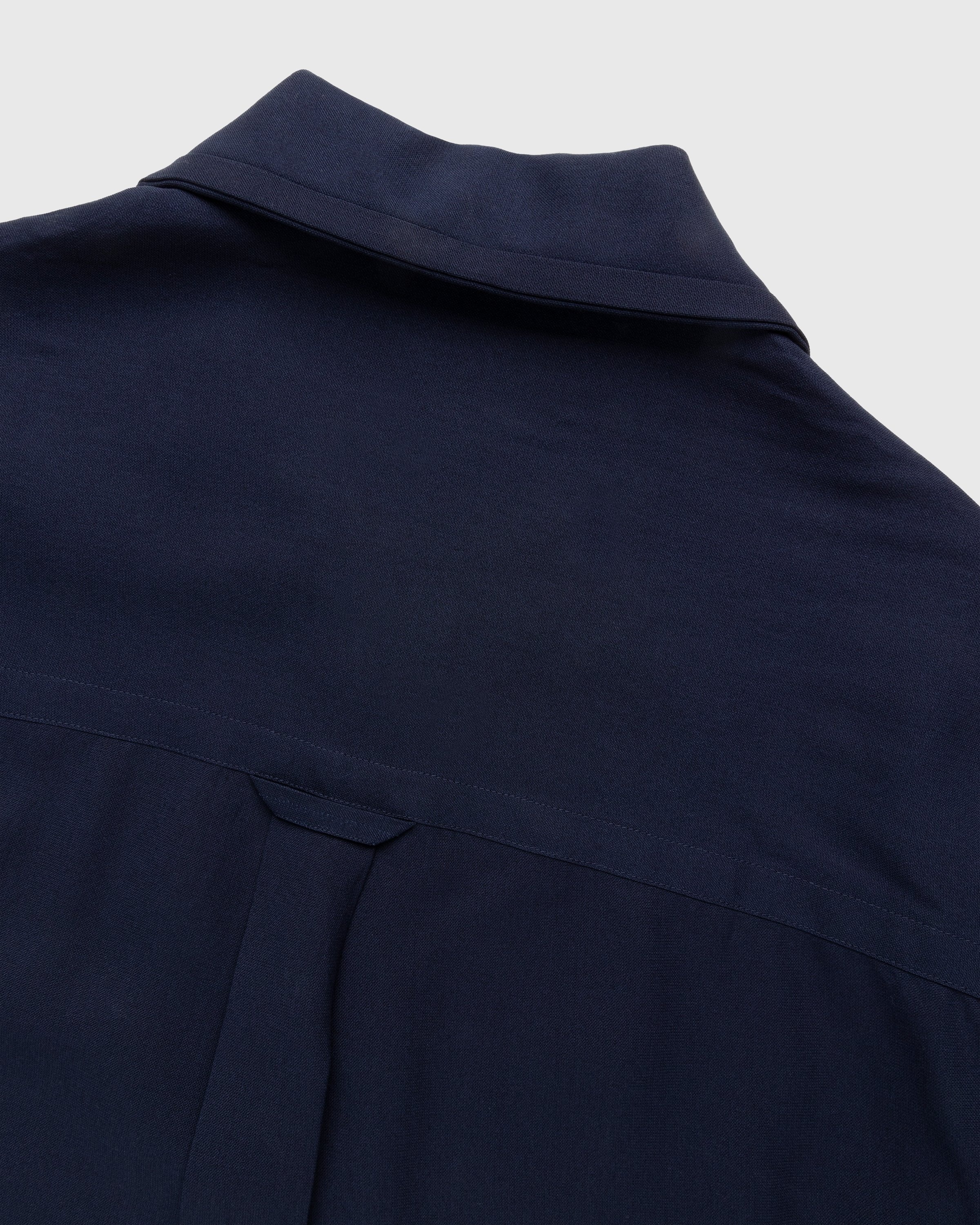 JACQUEMUS – Le Haut Marin Navy - Longsleeve Shirts - Blue - Image 4
