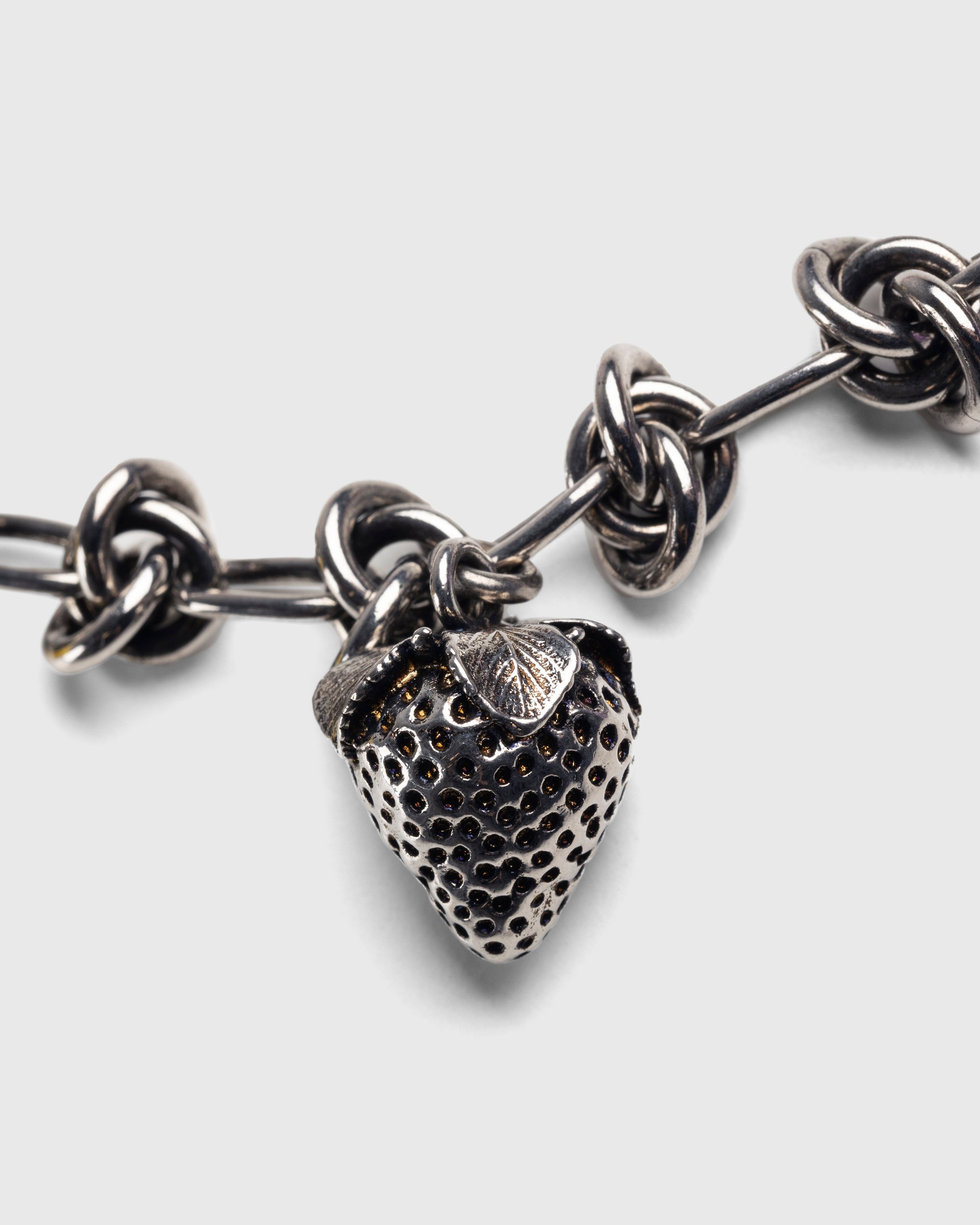 Acne Studios – Charm Necklace Antique Silver - Jewelry - Multi - Image 2