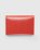 Folded Card Holder Red