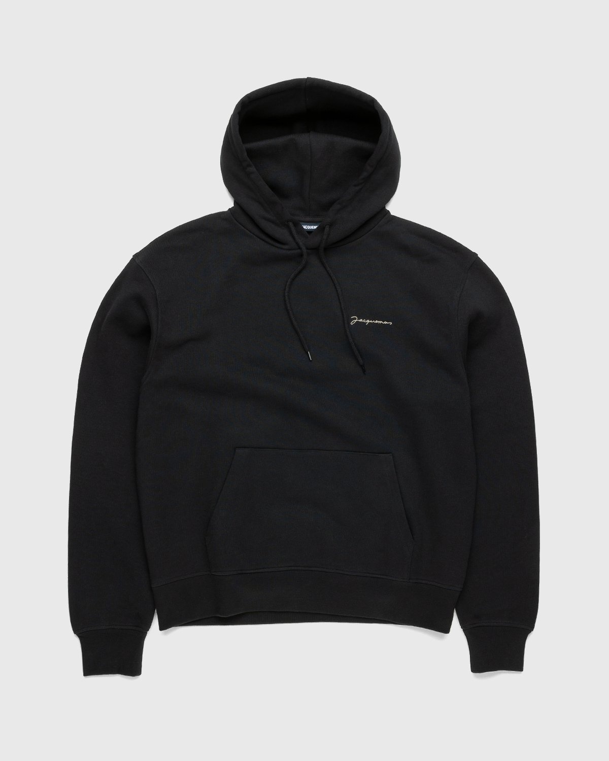 JACQUEMUS – Le Sweartshirt Brode Black - Sweats - Black - Image 1