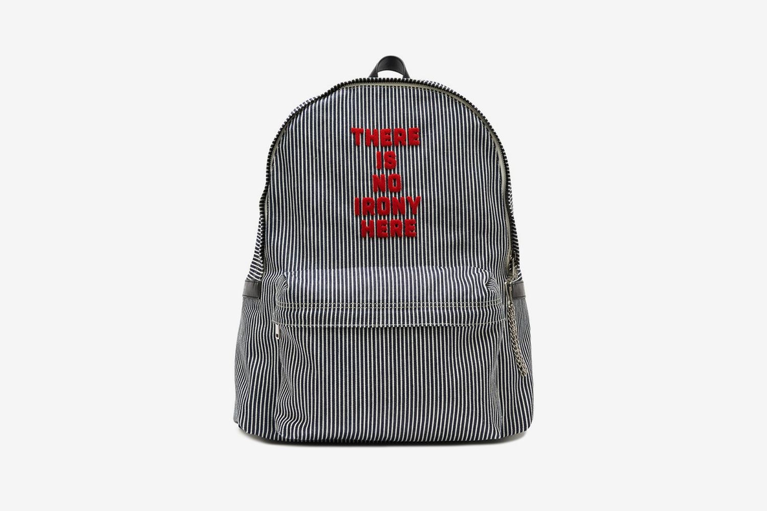 Striped Rucksack