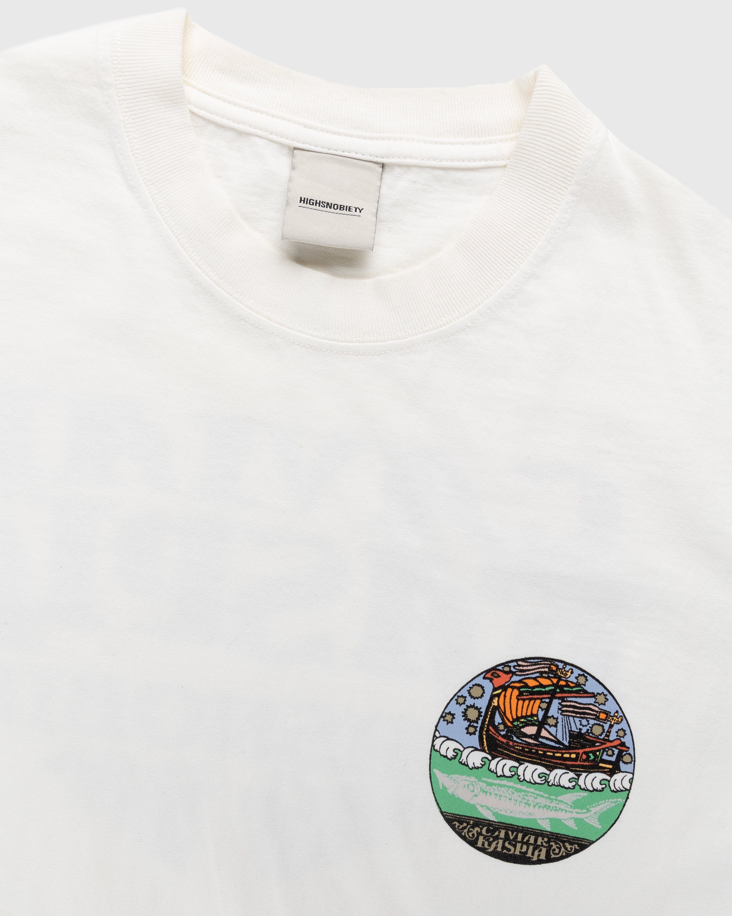 Caviar Kaspia x Highsnobiety – Not In Paris 4 T-Shirt White - Tops - White - Image 3