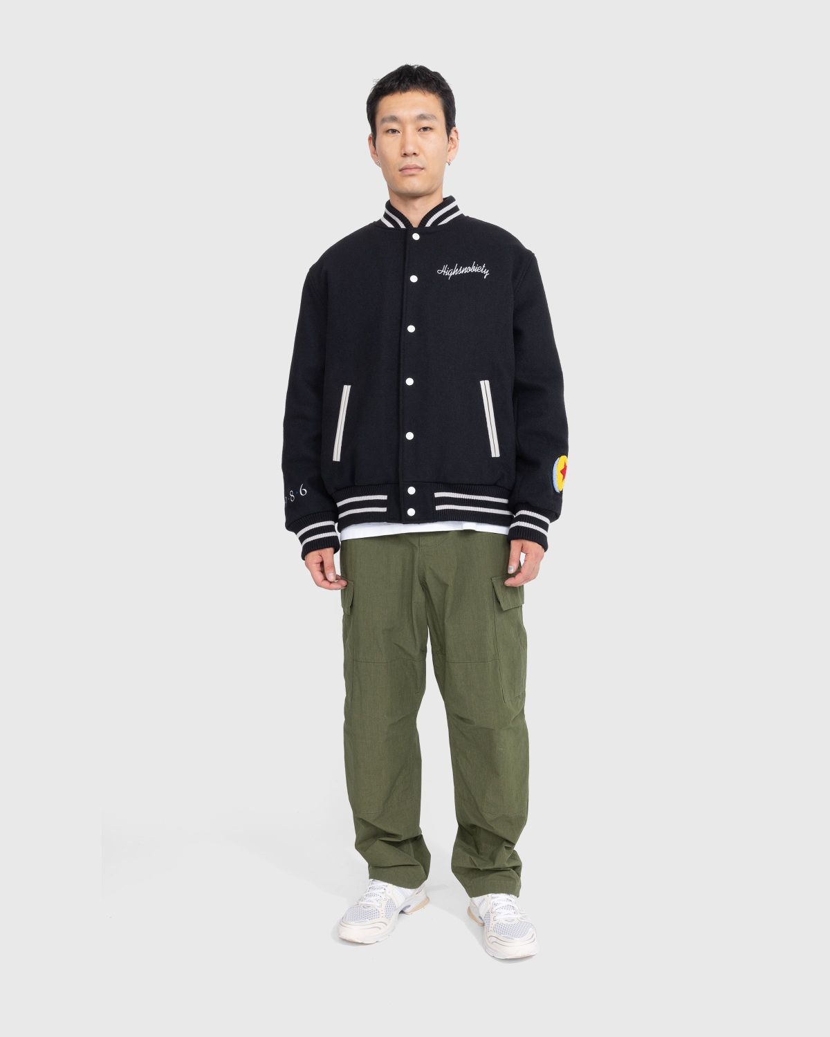 Highsnobiety x Pixar – Varsity Jacket Black  - Outerwear - Black - Image 4
