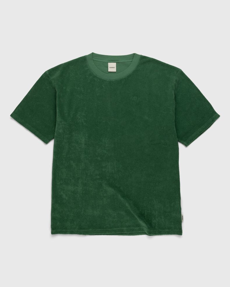 HS Logo Reverse Terry T-Shirt Green