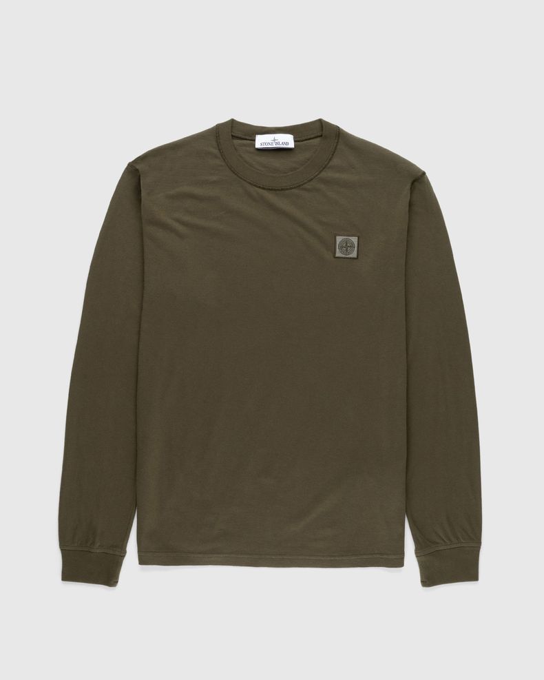 Stone Island – Fissato Longsleeve T-Shirt Olive