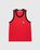 Diop Tank Top Red/Black