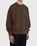 Acne Studios – Organic Cotton Crewneck Sweatshirt Coffee Brown - Sweats - Brown - Image 3