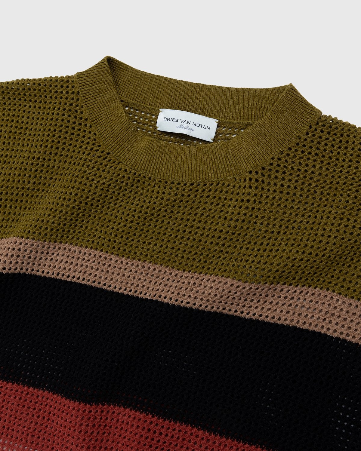 Dries van Noten – Jacobus Knit Sweater Ecru - Knitwear - Beige - Image 4